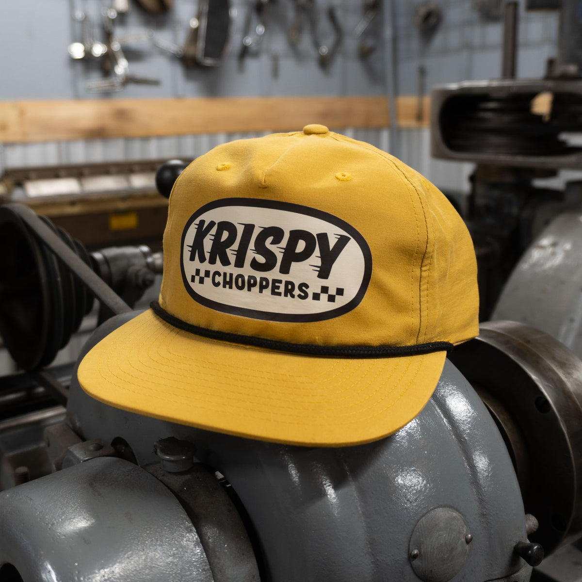 Krispy Co. Mustard Speedway Hat