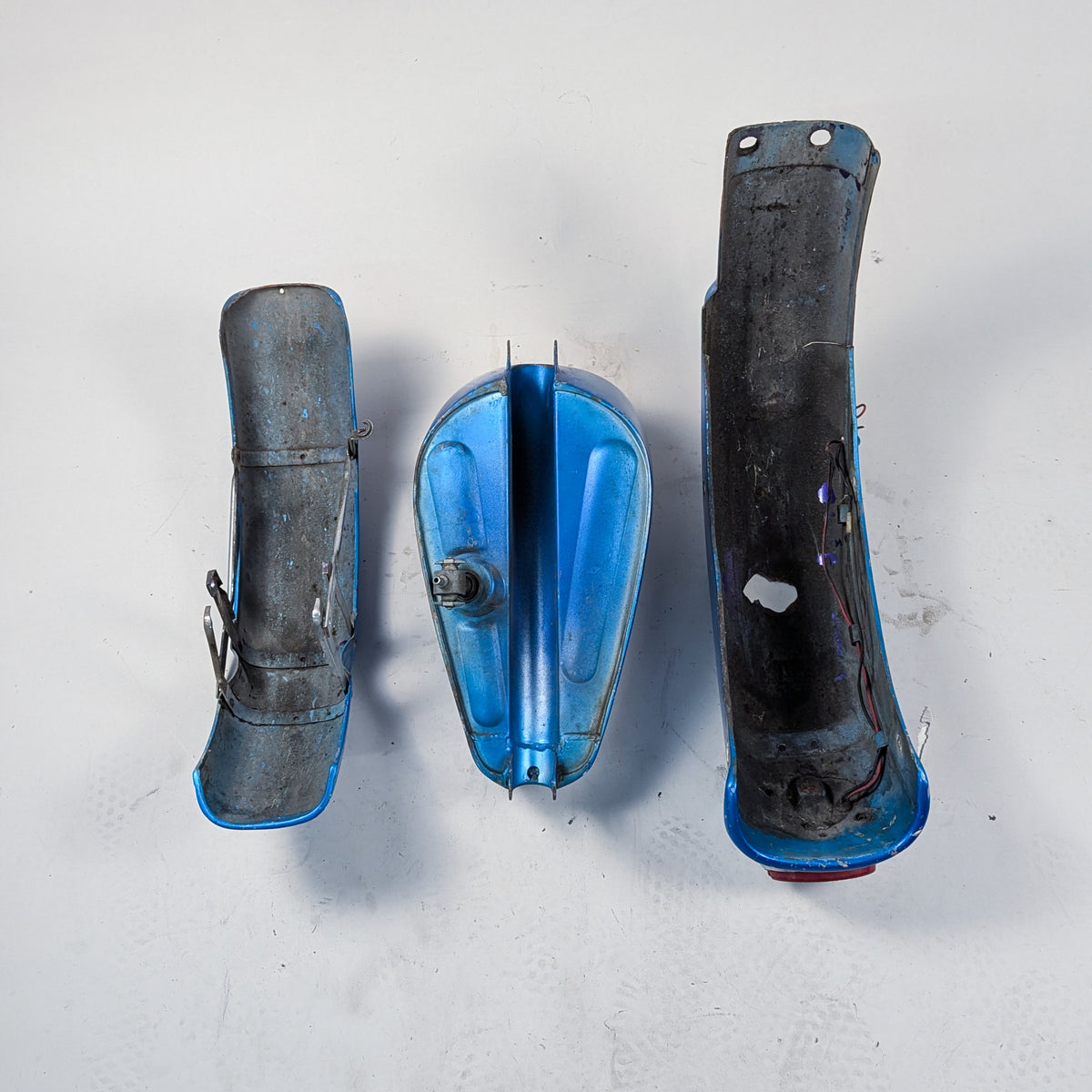 Sportster XLCH Tin Set - Blue