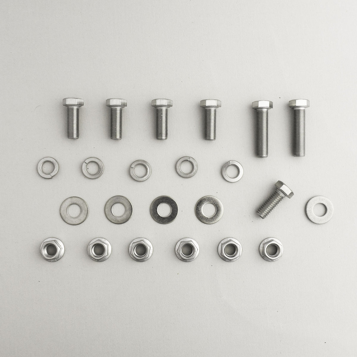 Stainless 4-Speed Transmission Mount Bolt Kit - Big Twin '36-'85