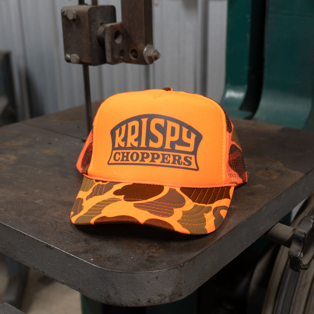 Krispy Co. Blaze Orange Trucker Hat