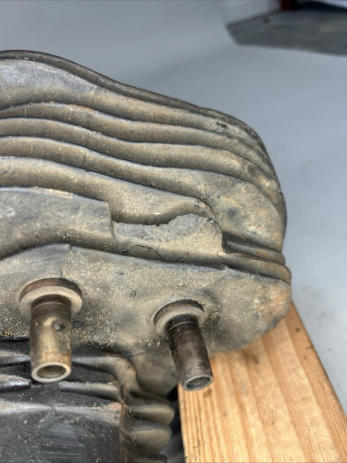 Harley UL 80" 13 Fin OEM Front & Rear Cylinder Pair