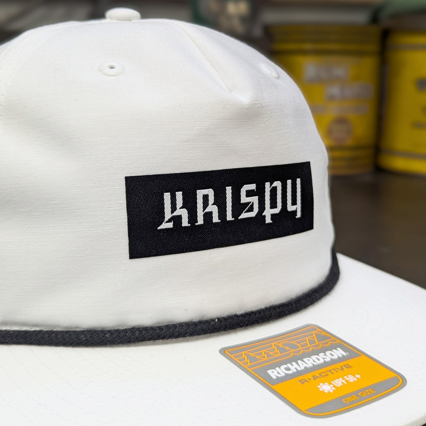 Krispy Rope Hat - White
