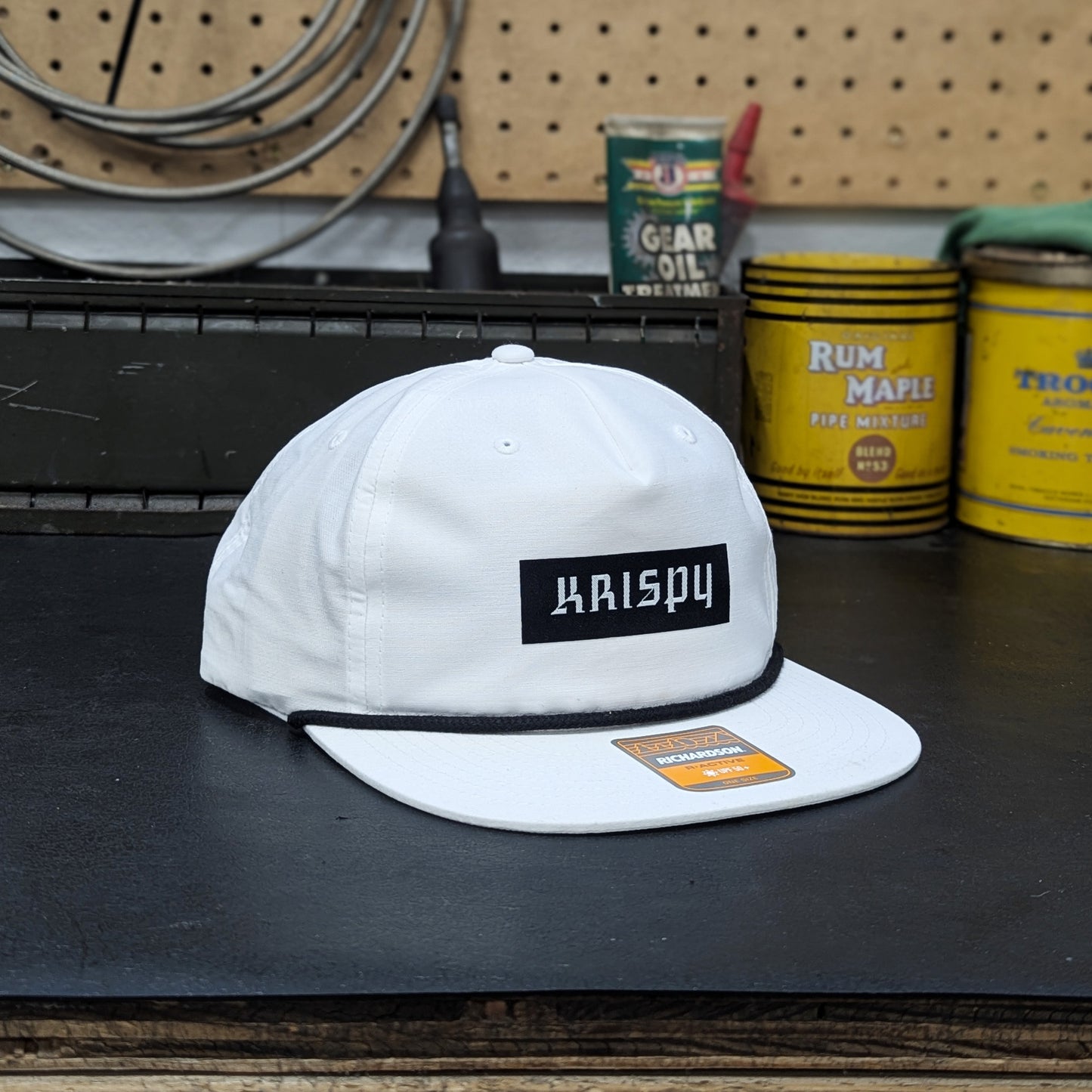 Krispy Rope Hat - White