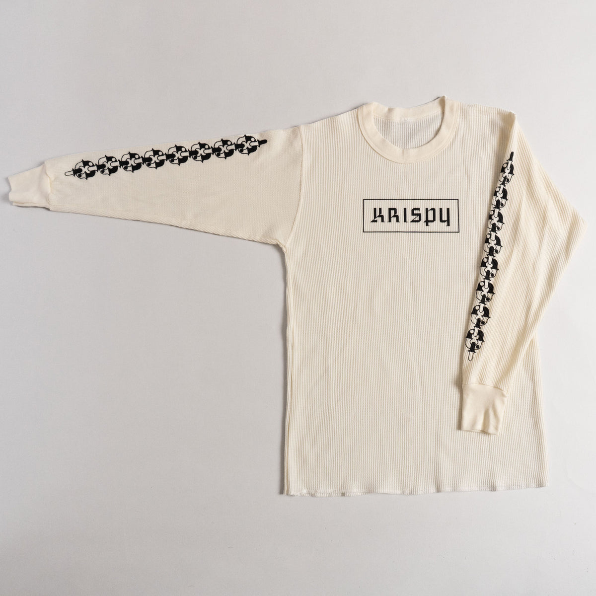 Ying Yang Chain Thermal Tee - Off White