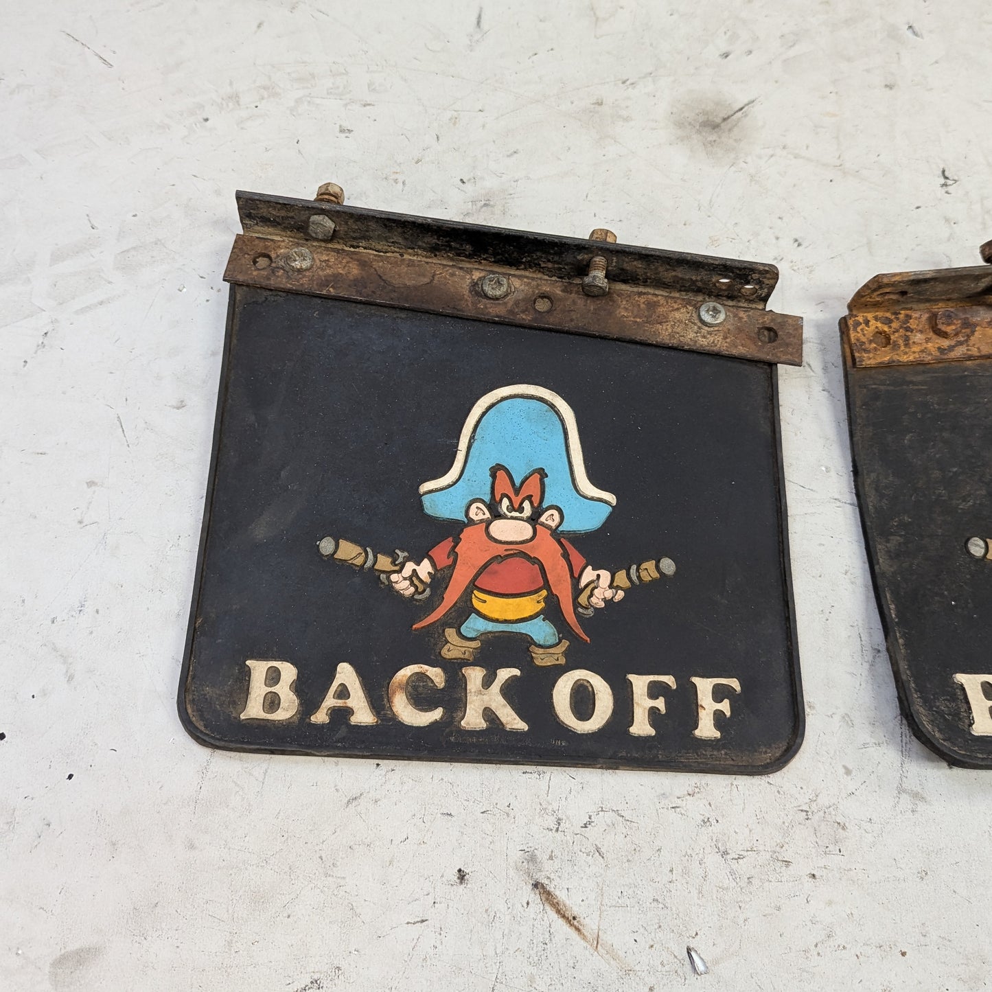 Yosemite Sam Mud Flaps