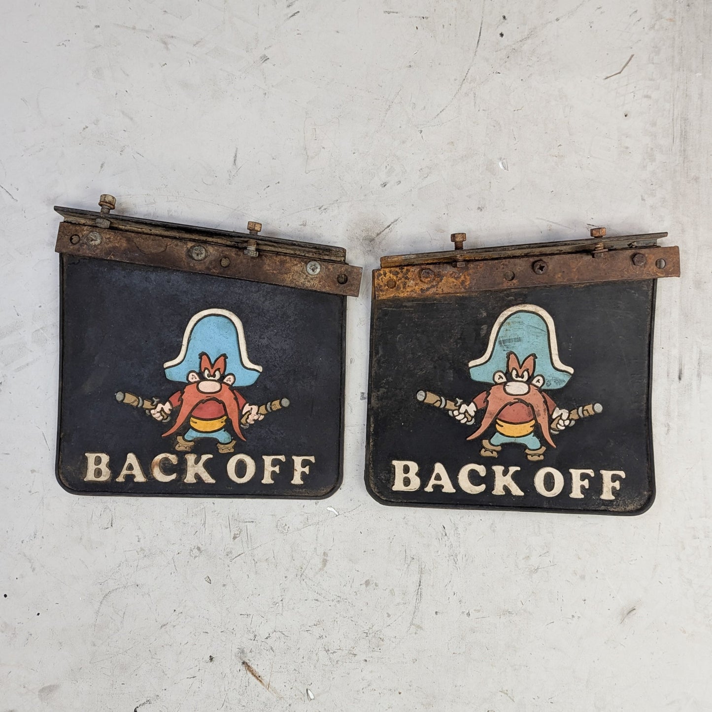 Yosemite Sam Mud Flaps