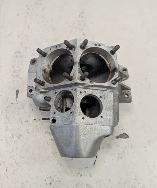 Titled 1977 OEM Harley Shovelhead Engine Cases FLH FX Big Twin 74"