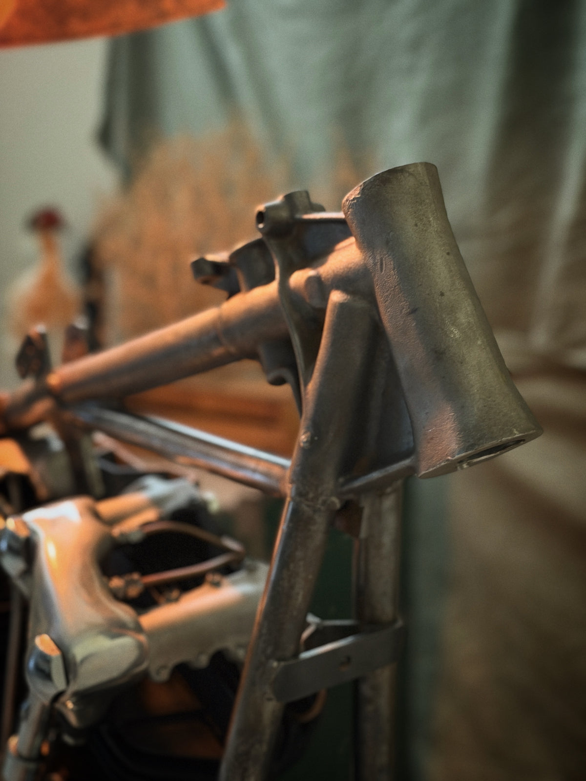 Limited Edition Knucklehead Engine & Frame Postcard