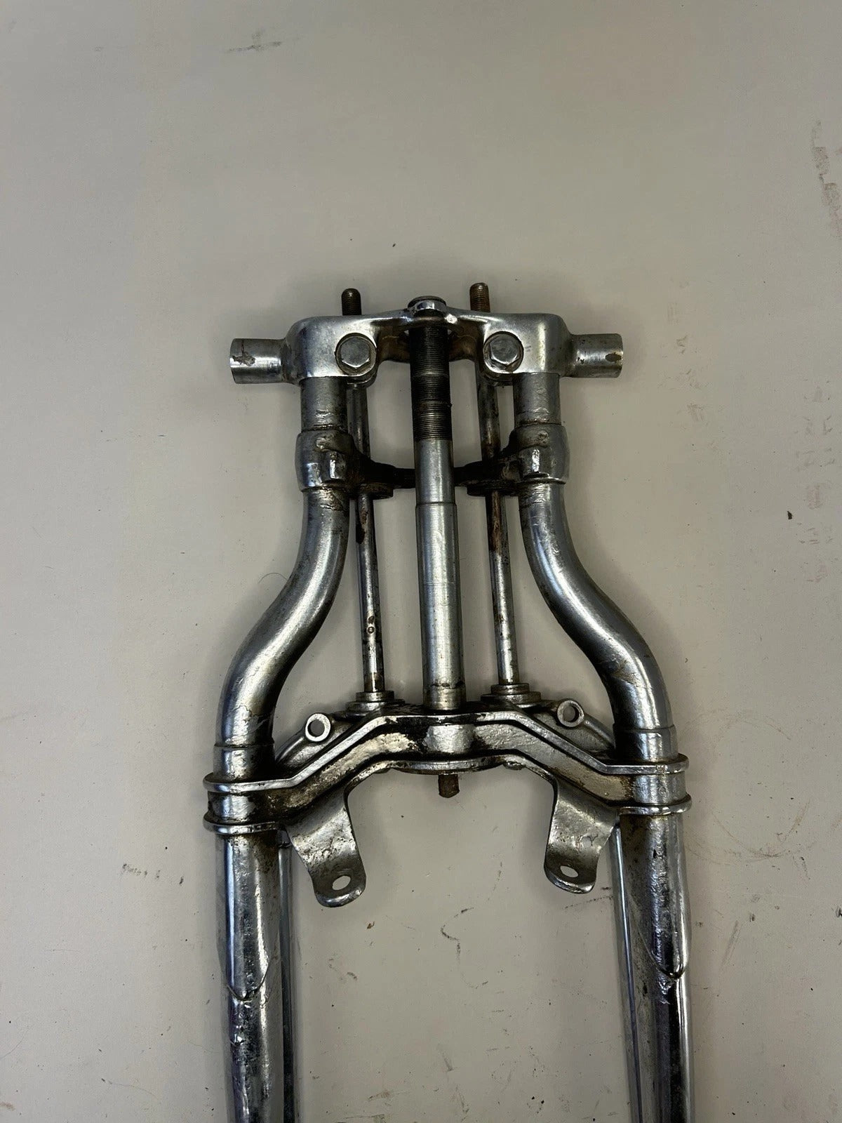 Harley-Davidson OEM 39-46 Knucklehead EL FL Chrome Springer